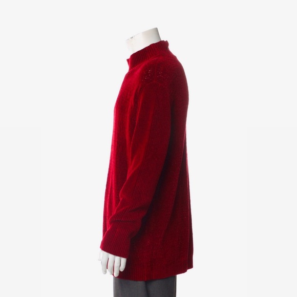 Armani Red Turtleneck XXL - Picture 5 of 6